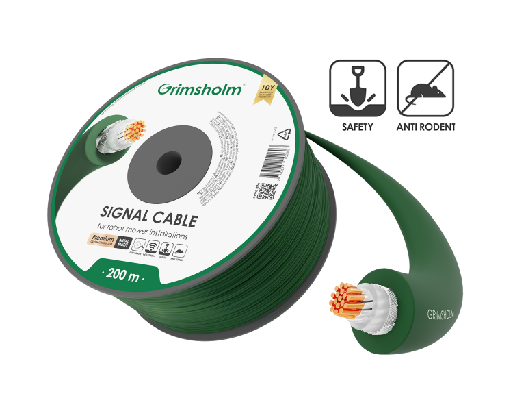 Begränsningskabel Premium Metal Mesh, 200 m