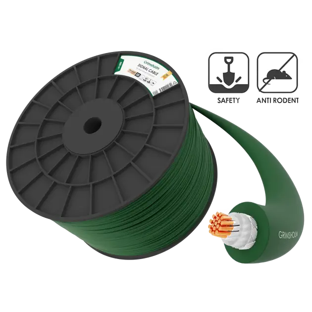 Begränsningskabel Premium Metal Mesh, 800 m