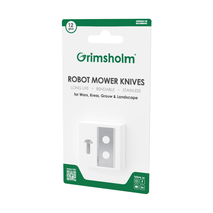 Knivar till Worx, Kress, Landxcape & Grouw 12-pack