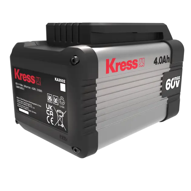 Kress 60 V 4 Ah-batteri av professionell kvalitet
