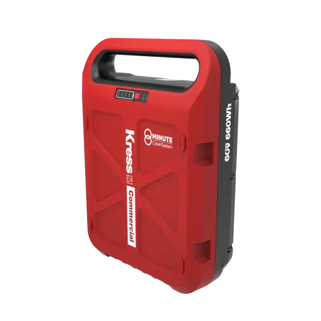 Kress CyberPack 60 V 11 Ah 660 Wh ryggsäcksbatteri
