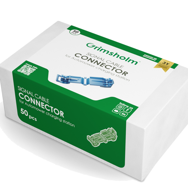 Anslutningskontakt laddstation, 50-pack